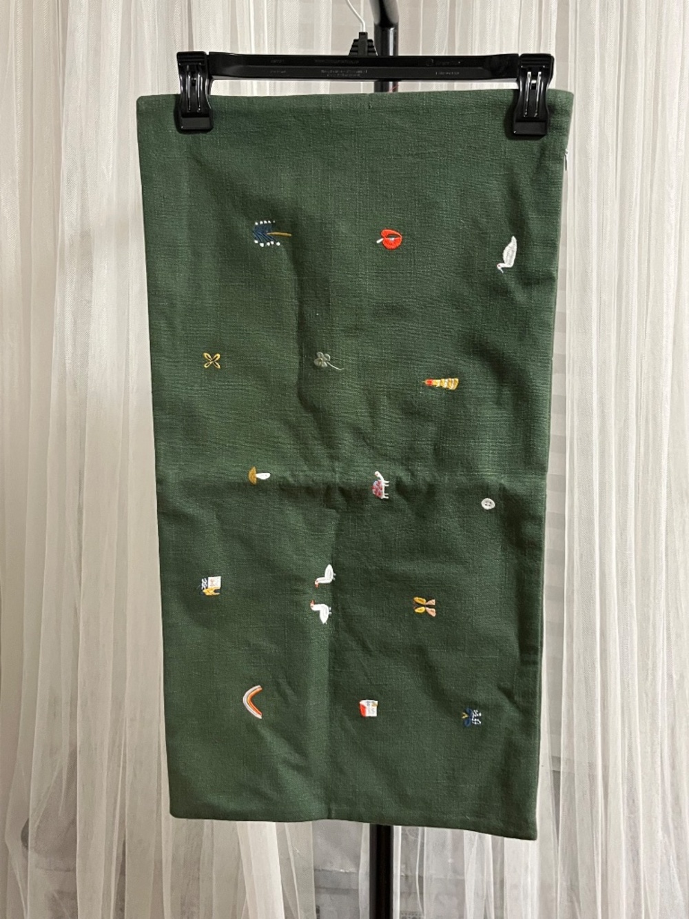 West Elm Emma Chambarlain Quirky Icon Pillow Cover. Sz. 14"x26"